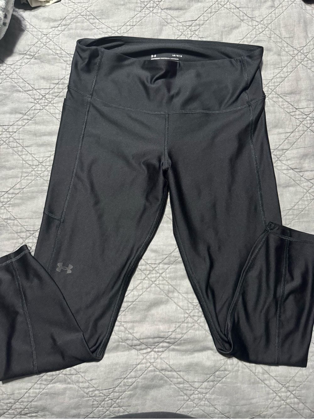 Under Armour HEATGEAR Black Leggings set